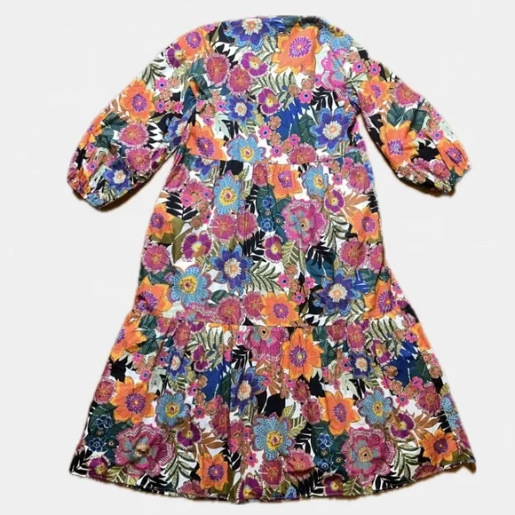 Anthropologie The Bettina Tiered Shirt Dress - Picture 4 of 5